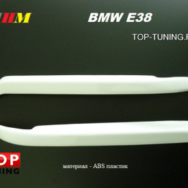 Реснички - накладки на фары на BMW 7 E38